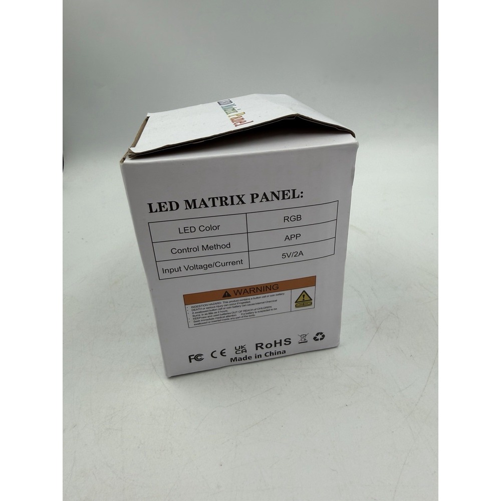 Flexible LED RGB App Control Screen Matrix Panel, 16x64 - Open Box - Picture 3 of 16